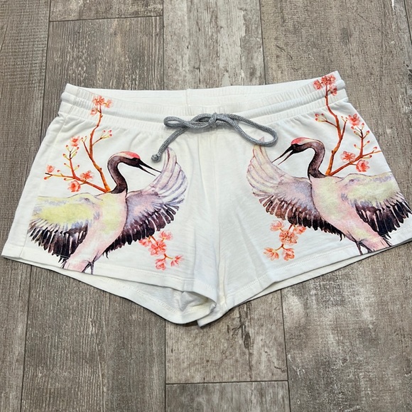 LN PJ Salvage Eastern Influence Sleep Shorts Small - Picture 1 of 2